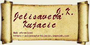 Jelisaveta Kujačić vizit kartica